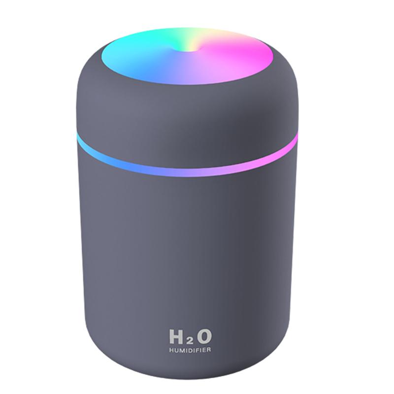 Atomizador de escritorio USB doméstico, mini, silencioso, para dormitorio, gran volumen de niebla