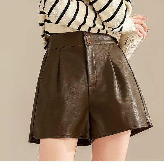 Pantalones nuevos de pernera ancha, de corte A, de talle alto y favorecedores para uso exterior