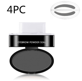 Kit de plantillas de maquillaje profesional para cejas en polvo, tinte, sello, impermeable, levantamiento de cejas, potenciadores de cejas, kit de plantillas
