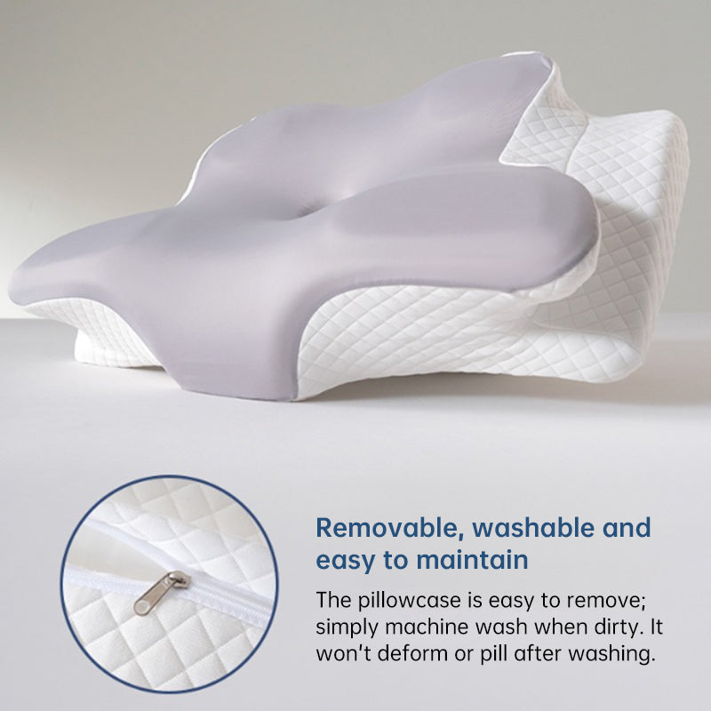 Almohada viscoelástica de espuma con memoria refrescante