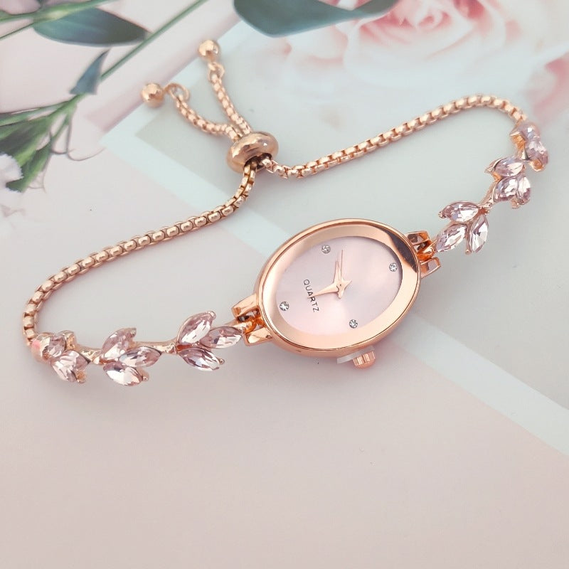 Montre femme Wheat Diamond à ajustement libre