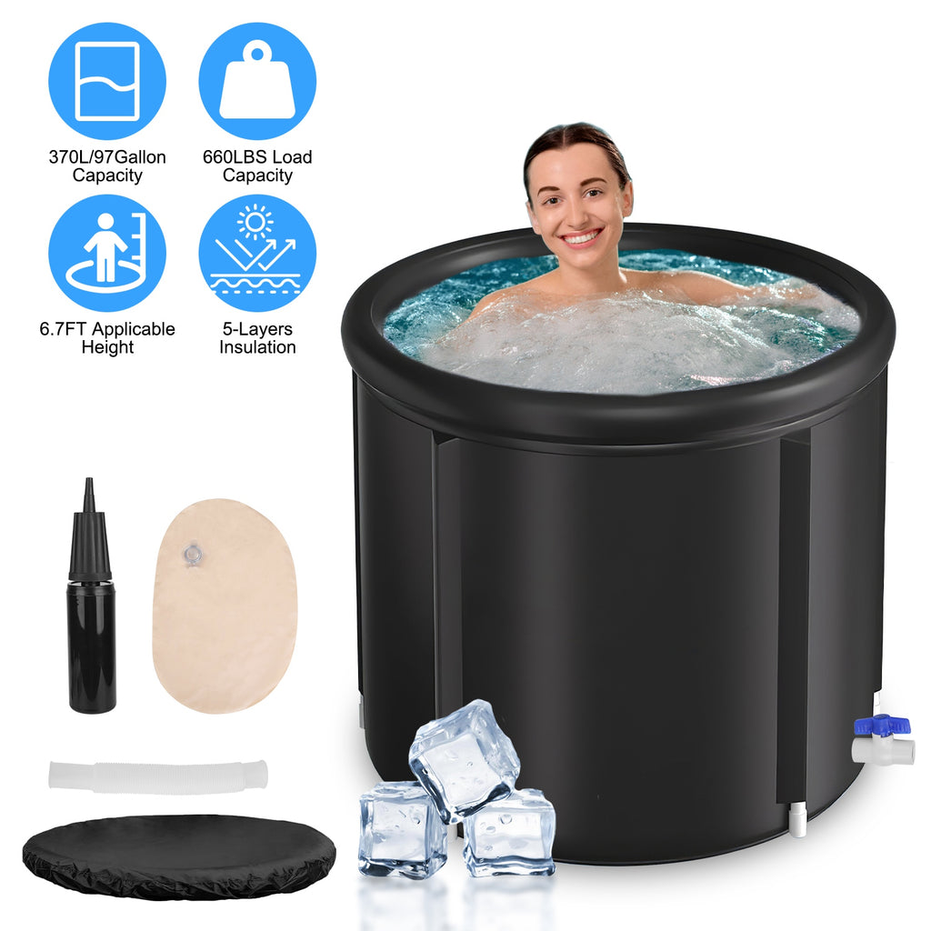 Baignoire de glace grand format de 367 litres