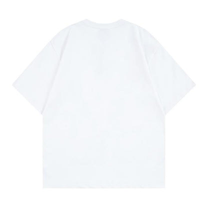 Camiseta de manga corta con calavera