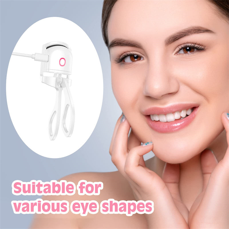 Recourbe-cils chauffant électrique à contrôle de température Mini recourbe-cils électrique portable rechargeable