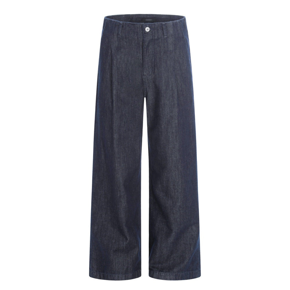 Pantalon large en jean