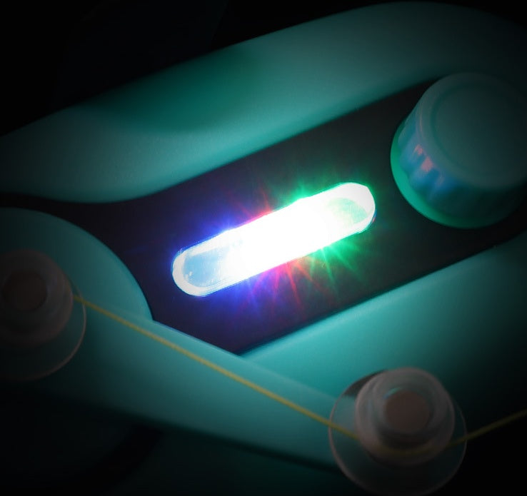 Alarme Morsure de Pêche Indicateur Lumineux LED Électronique Sonore pour Canne à Pêche, Alerte de Ligne de Pêche Sonore et Lumineuse