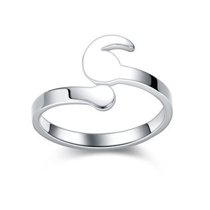 Bague en Acier Inoxydable pour Femme