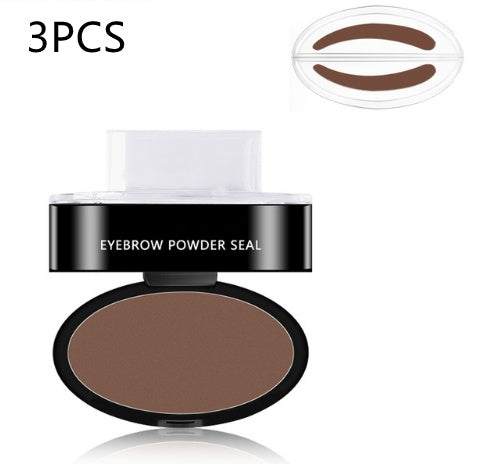 Kit de plantillas de maquillaje profesional para cejas en polvo, tinte, sello, impermeable, levantamiento de cejas, potenciadores de cejas, kit de plantillas