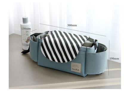 Sac organisateur de poussette multifonctionnel pour bébé, sac à couches de maternité, accessoires de poussette, porte-gobelet, sac de fauteuil roulant
