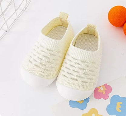 Chaussures de marche antidérapantes à semelle souple pour bébés, printemps et automne