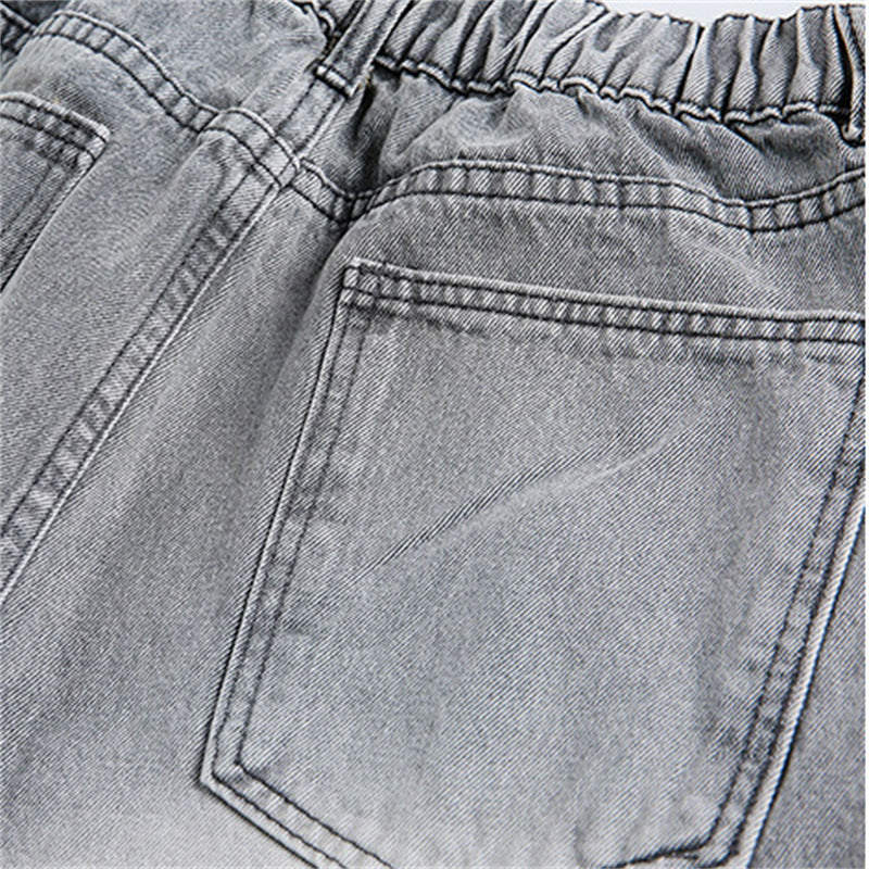 Faire un Pantalon Court en Jean Délavé Style Vintage