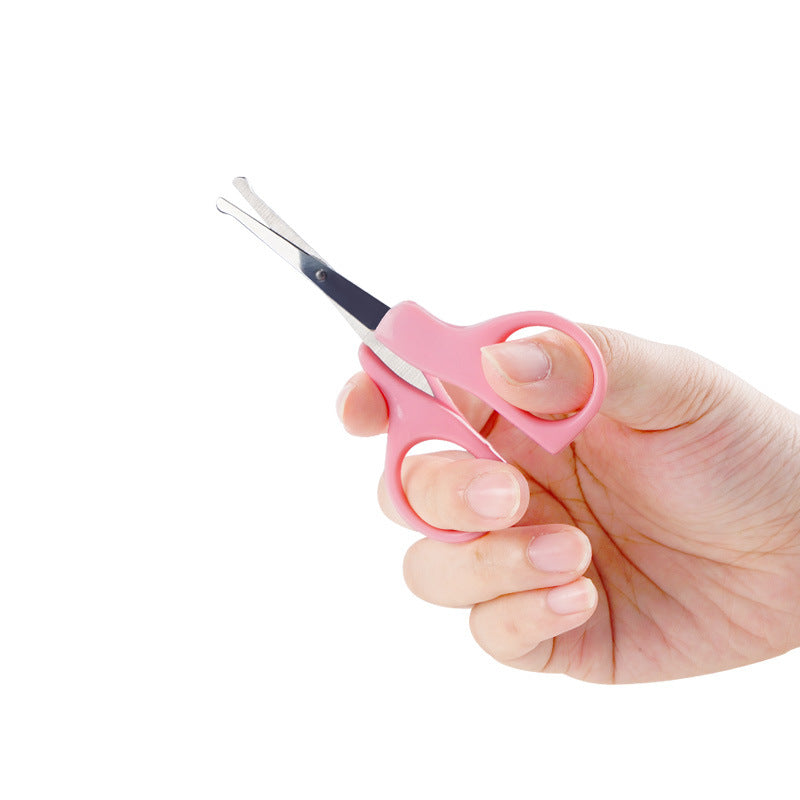 Ciseaux à ongles anti-pincement pour bébé, kit de soins 5 pièces