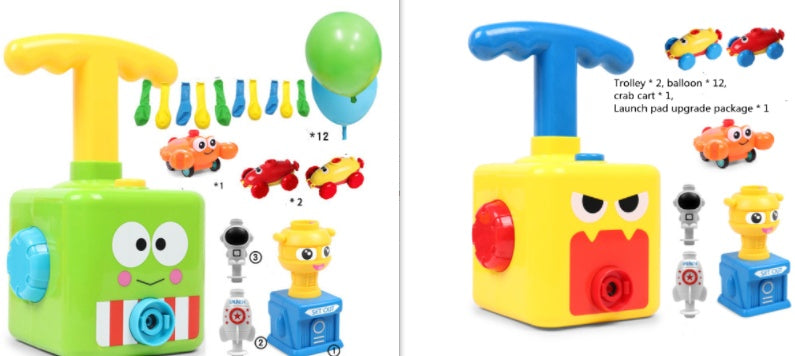Jouet de tour de lancement de ballon à propulsion par inertie, expérience scientifique, jouet éducatif pour enfants, cadeau