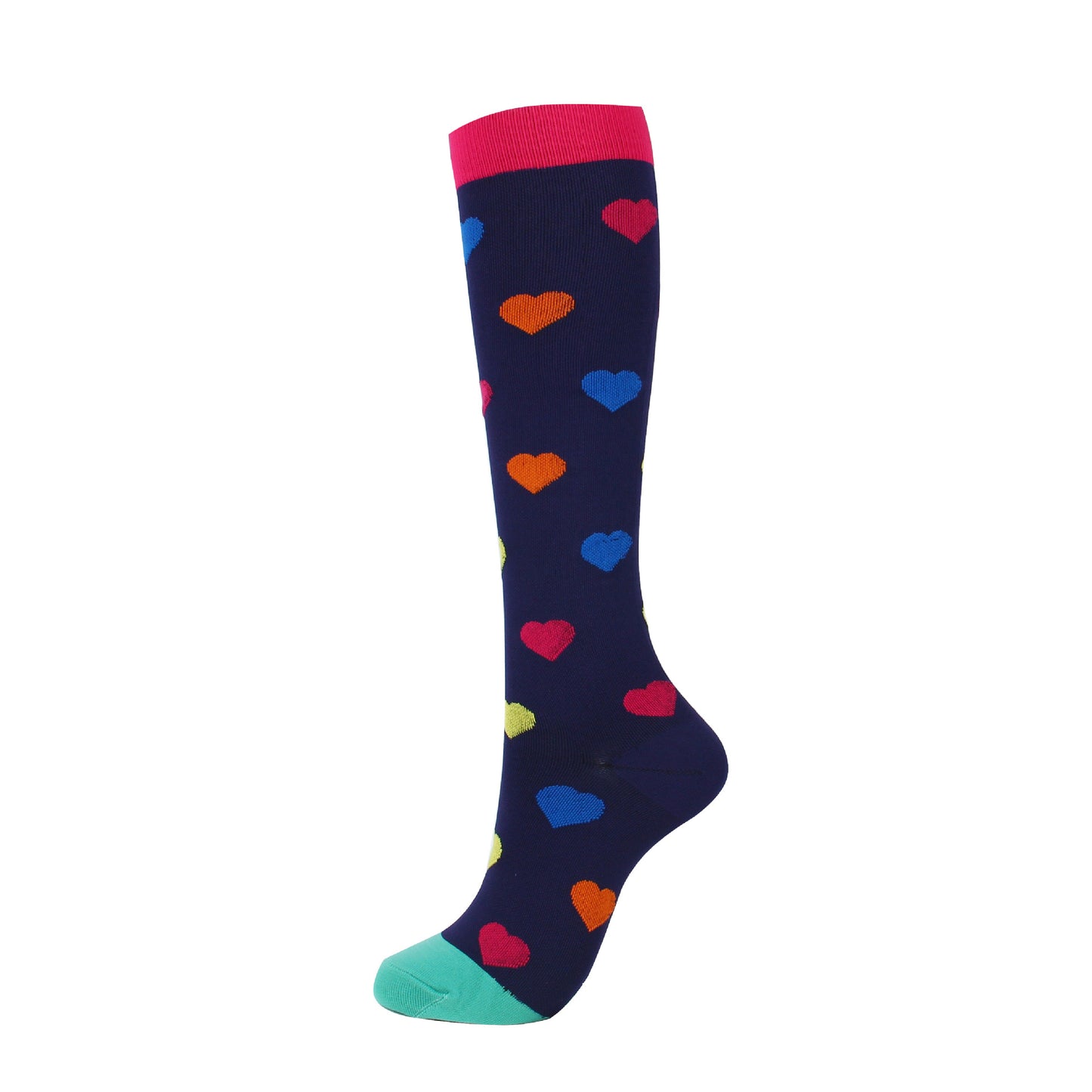 Chaussettes de sport de compression extensibles pour femmes