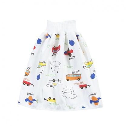 Jupe-couche bébé en coton et fibre de bambou