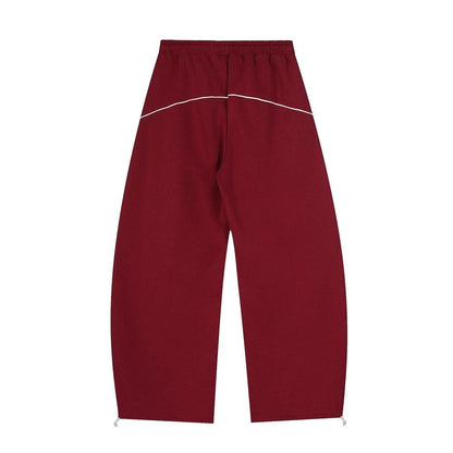 Loose Curved Knife Casual Pants by eprolo