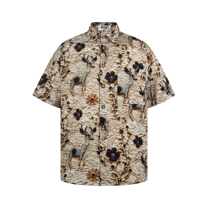 Deer short sleeved shirt