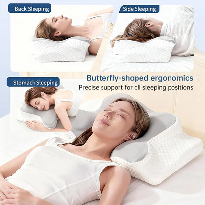 Almohada viscoelástica de espuma con memoria refrescante