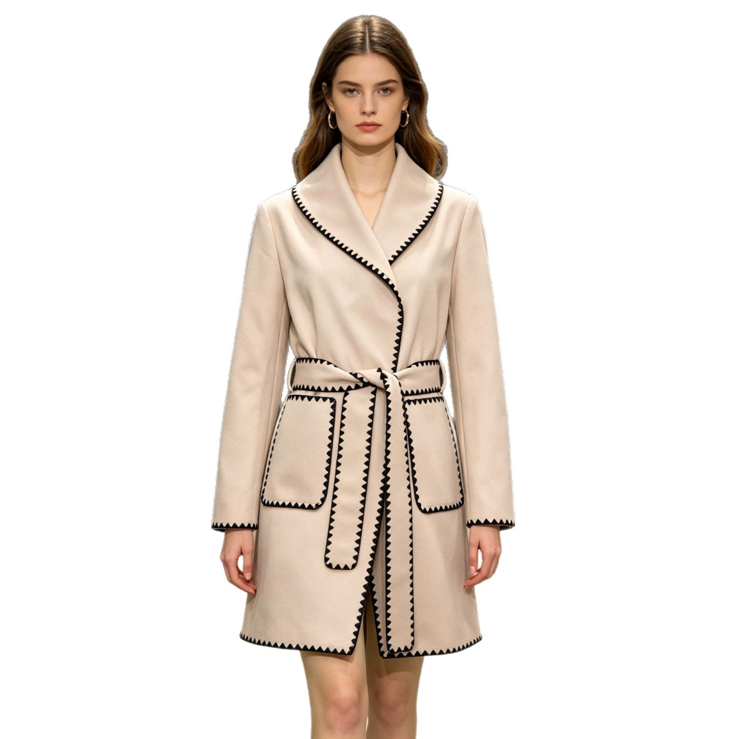 Manteau automne/hiver chic et raffiné à la française