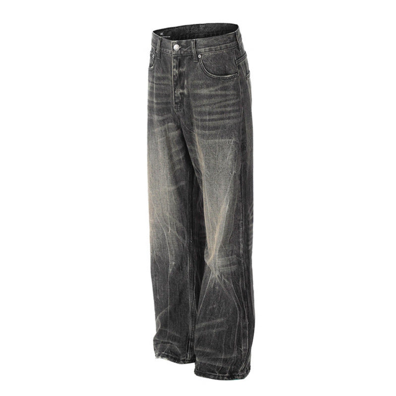 Jean en denim délavé