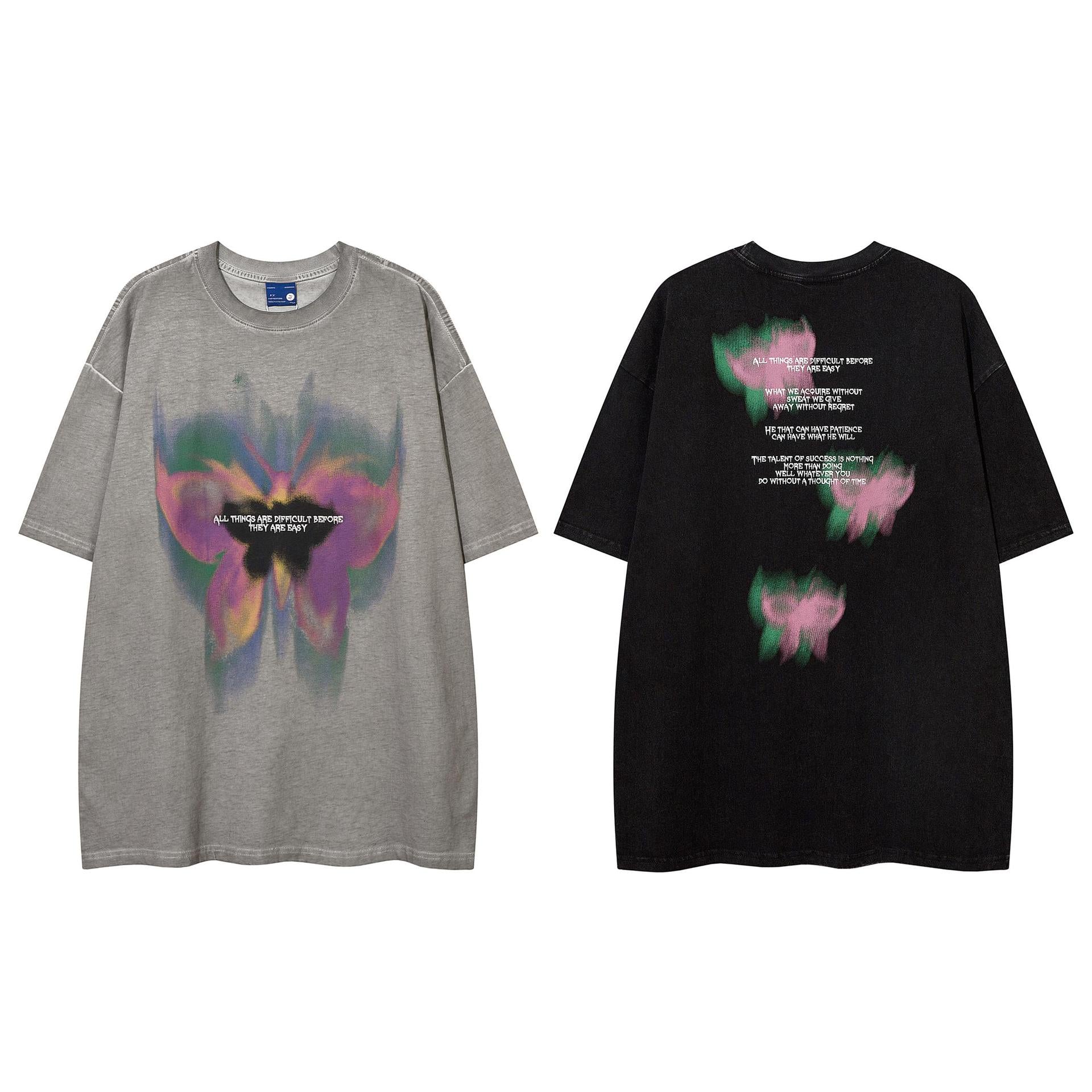 Wash and make old Aurora Butterfly short sleeves