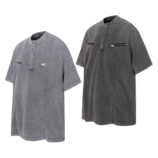 Hacer camisetas viejas de manga corta y gastadas