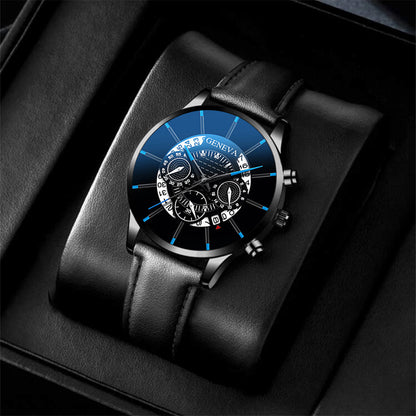 Casual Business Men's Leather Watch