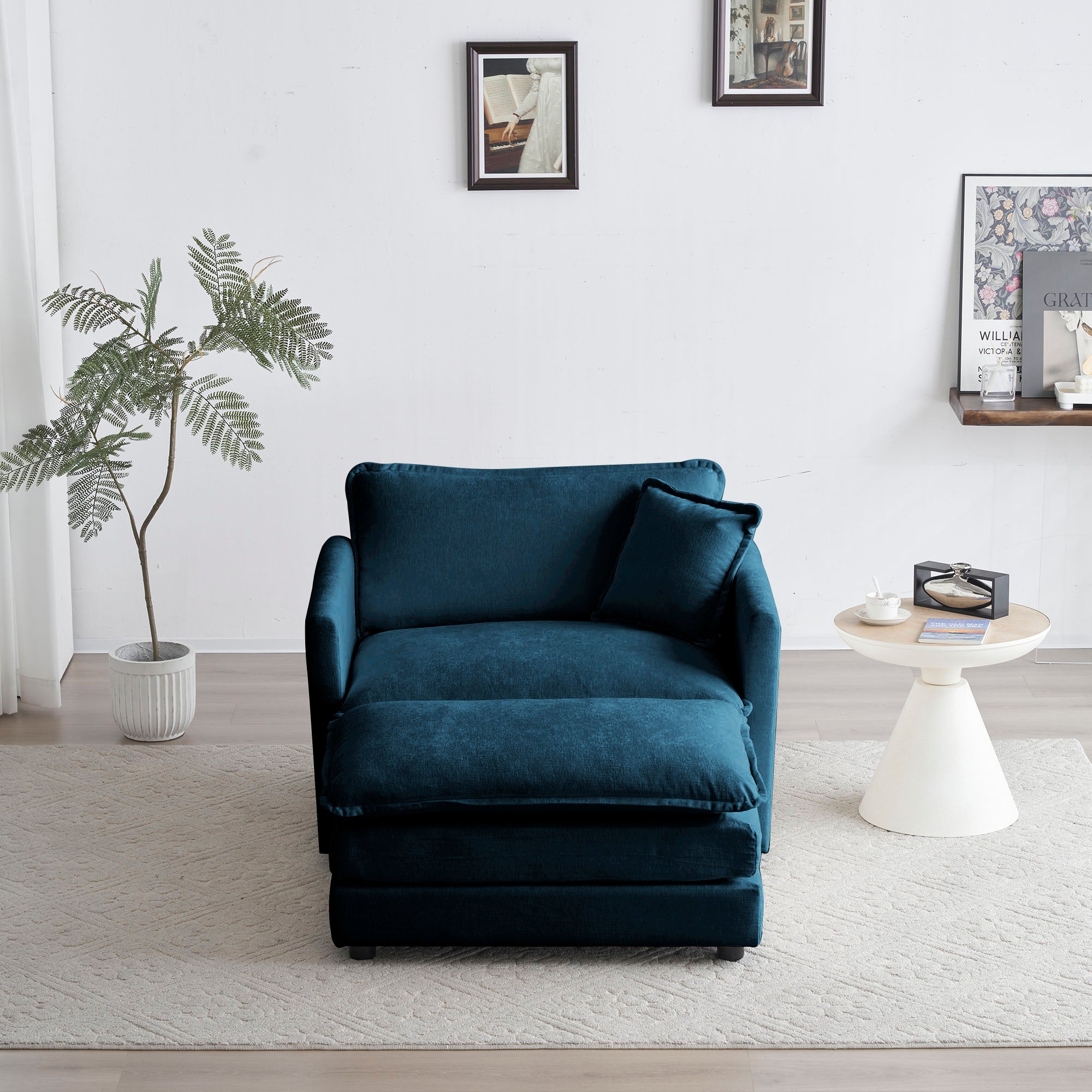 Ottoman modern style chair