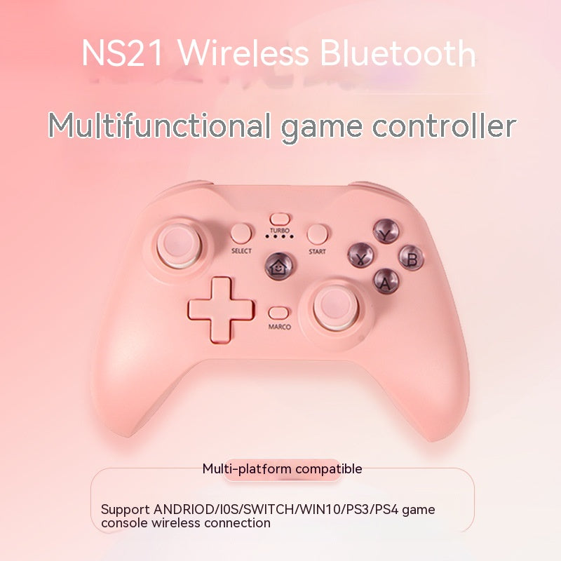 Manette de jeu sans fil Bluetooth compatible avec les jeux Android, iOS et PC