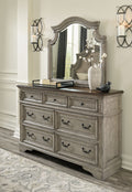 Signature Design by Ashley Lodenbay Antique Gray Dresser with Mirror-0