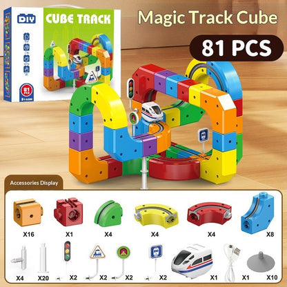 Jouet de blocs de construction électriques éducatifs pour enfants