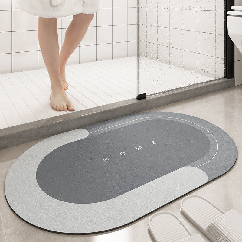 Alfombrilla Antideslizante para Baño con Puerta Corredera