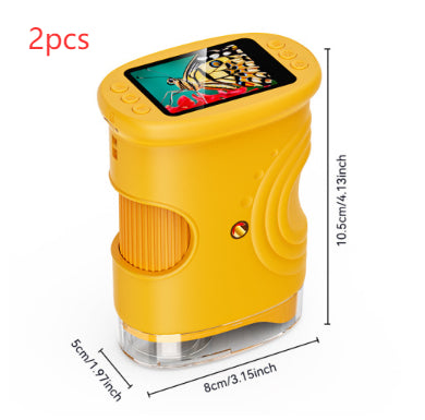 Microscope numérique portable pour enfants pour l'exploration en extérieur