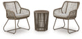 Signature Design by Ashley Majors Beach Beige 3-Piece Outdoor Table Set with Chairs-0