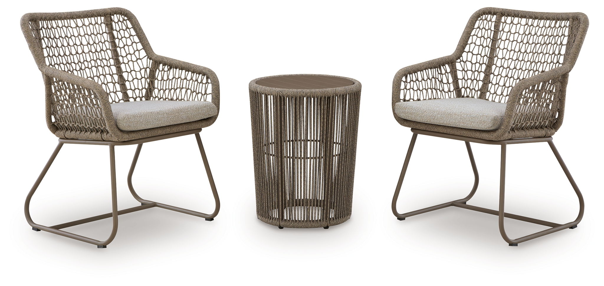 Signature Design by Ashley Majors Beach Beige 3-Piece Outdoor Table Set with Chairs-0