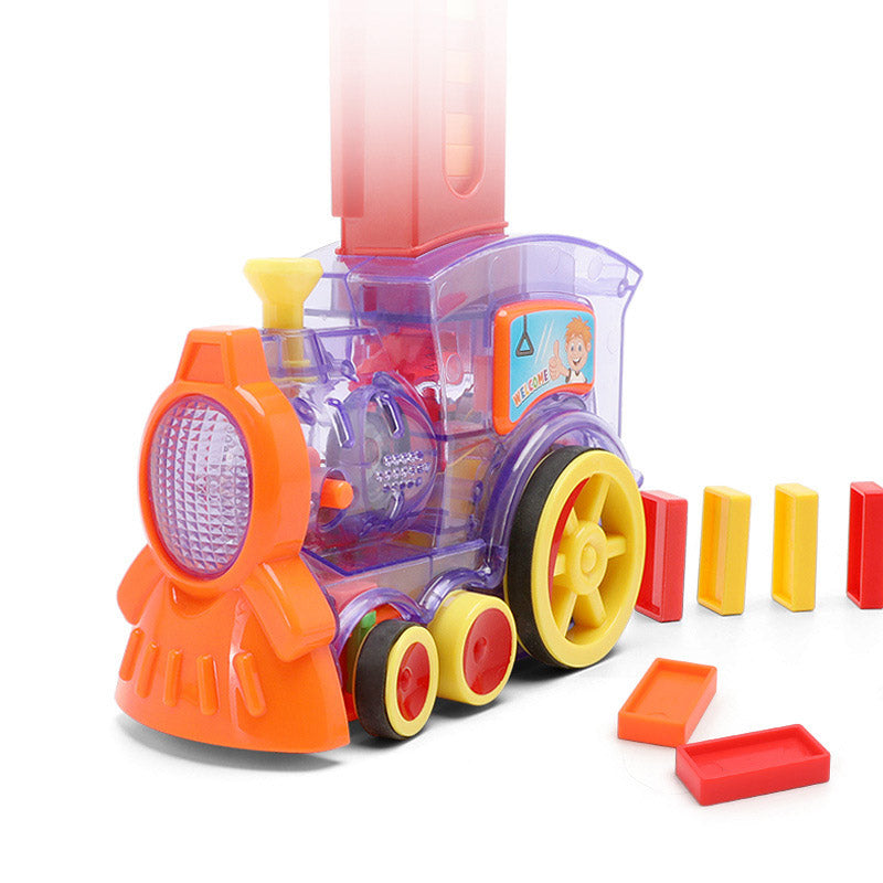 Jouets train de dominos