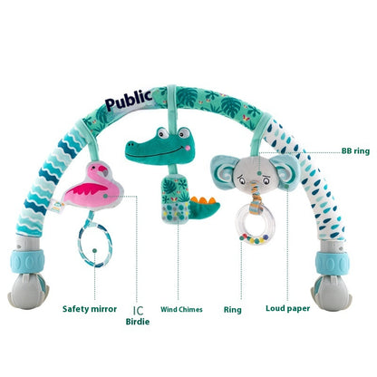 Hochet de lit suspendu pour bébé, Clip de lit pour nouveau-né, Clip de voiture, Ornements, Jouet de confort pour bébé