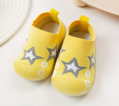 Chaussures de marche antidérapantes à semelle souple pour bébés, printemps et automne