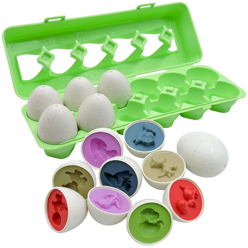 Bebé Aprendizaje Educativo Juguete Huevo Inteligente Juegos Juguetes Clasificadores de Formas Huevos Montessori Juguetes para Niños Niñas