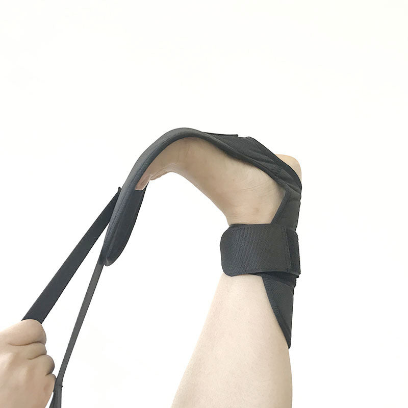 Cinturón elástico para ligamentos de yoga, correa de rehabilitación para pie caído, accidente cerebrovascular, hemiplejía, entrenamiento de piernas, tobillo, corrección de articulaciones, órtesis