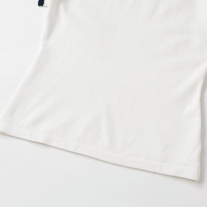 Short sleeved round neck contrasting T-shirt