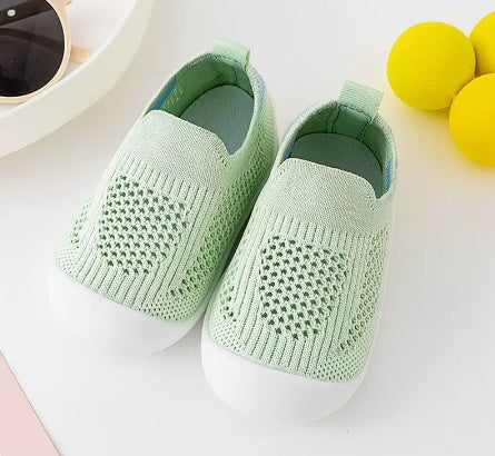 Chaussures de marche antidérapantes à semelle souple pour bébés, printemps et automne