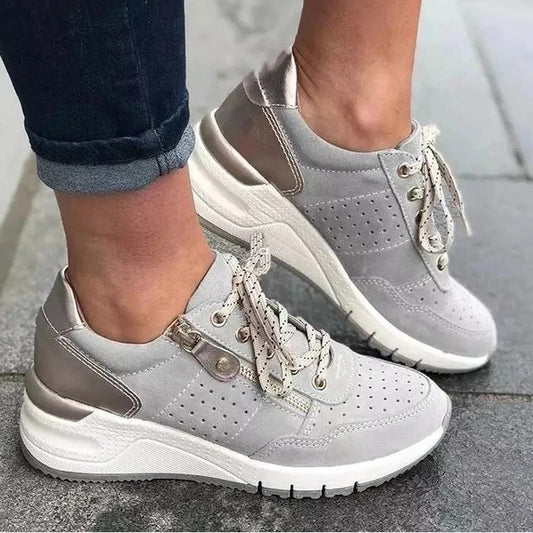 Zapatillas de plataforma quemadas