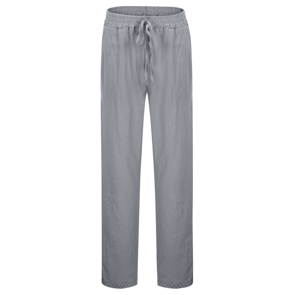Beauté Vêtements Décontracté Pantalon ample à jambe large