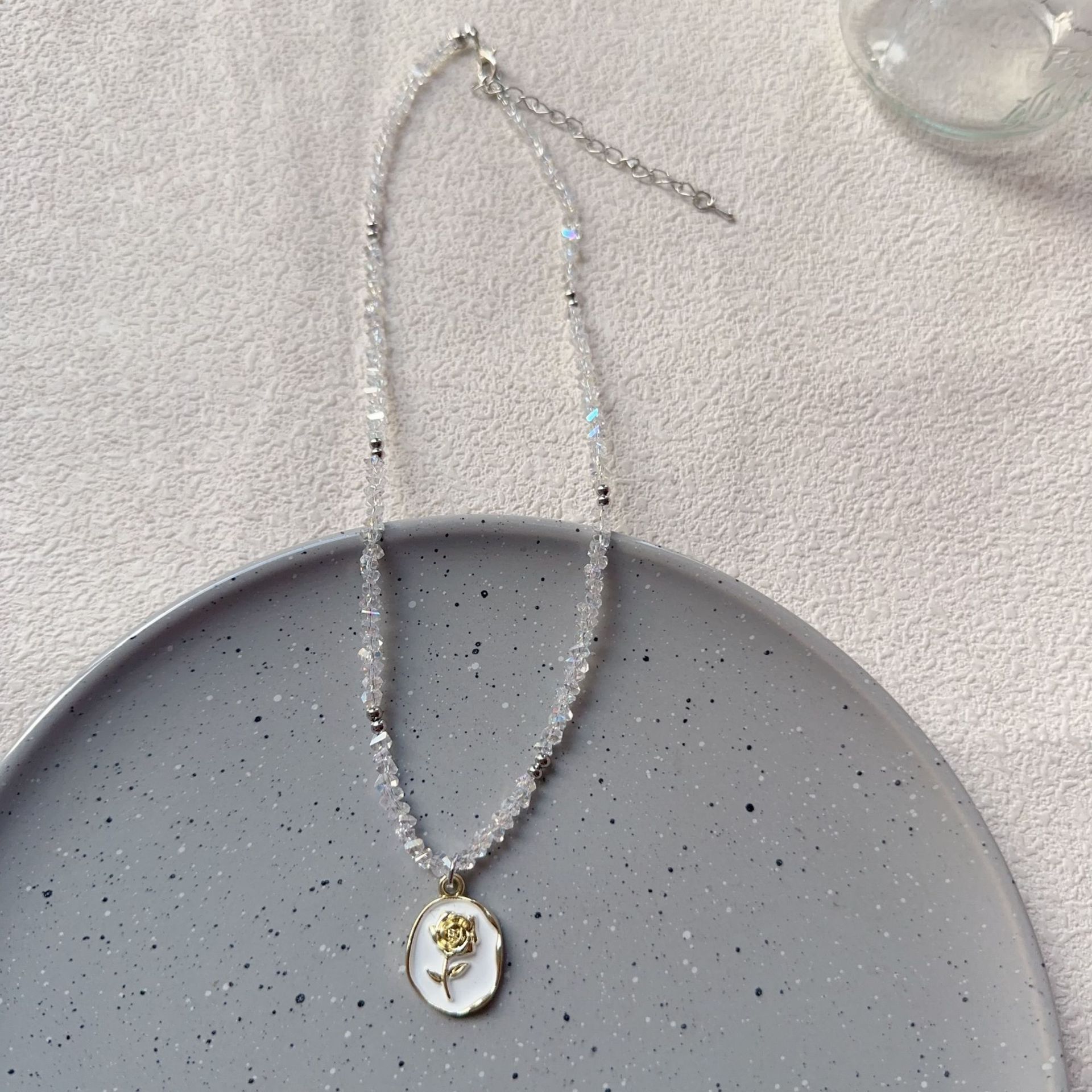 Collar de Cuentas Que No se Destiñe para Verano de Mujer