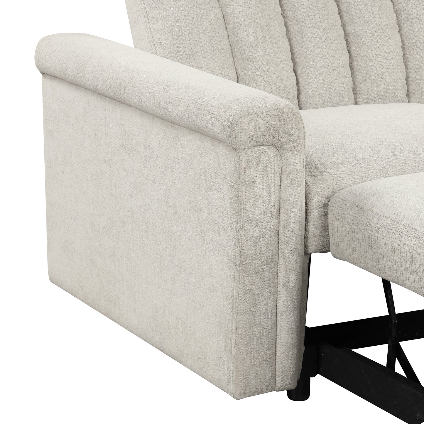Sofá cama convertible de cojín blando, para que dos personas se sienten