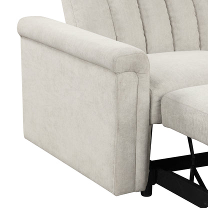 Sofá cama convertible de cojín blando, para que dos personas se sienten
