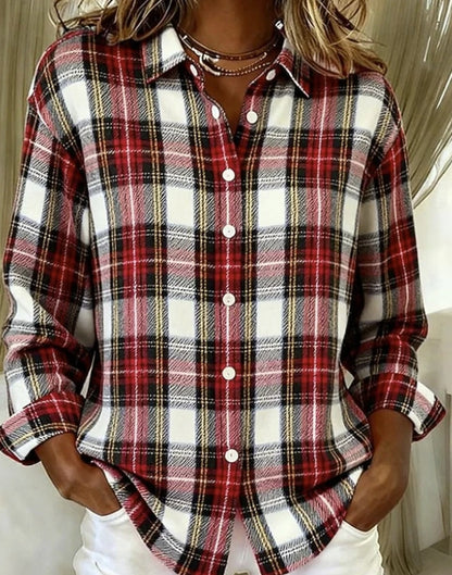 Haut cardigan à revers de chemise pour femme de couleur unie