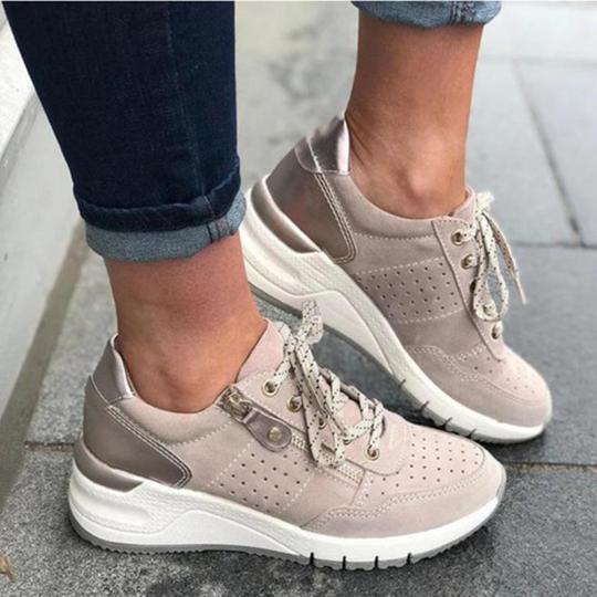 Zapatillas de plataforma quemadas