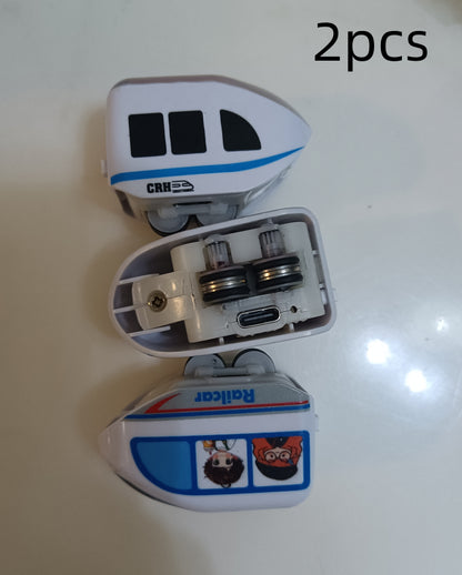 Jouet de construction de piste de lévitation magnétique électrique pour enfants